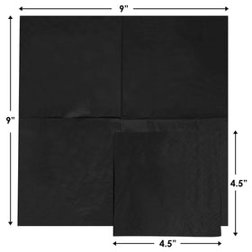 Pinnacle Supply napkins absorb condensation without tearing when used with beverages.