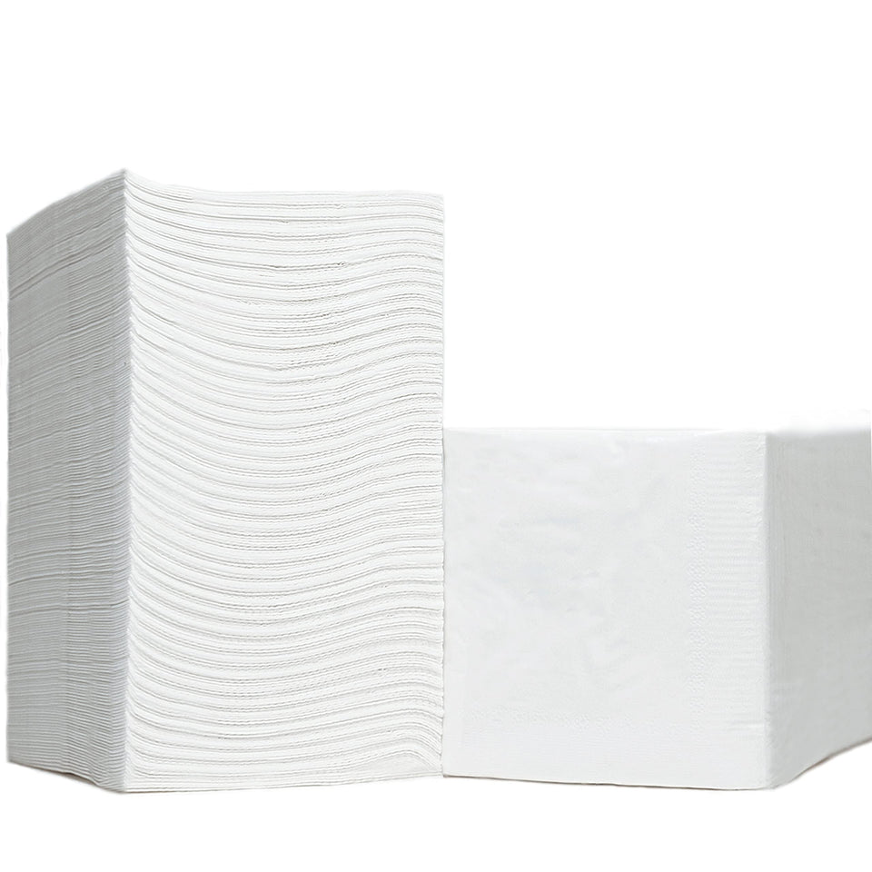 Pinnacle Supply cocktail napkins open-pack shows quality for quick party service