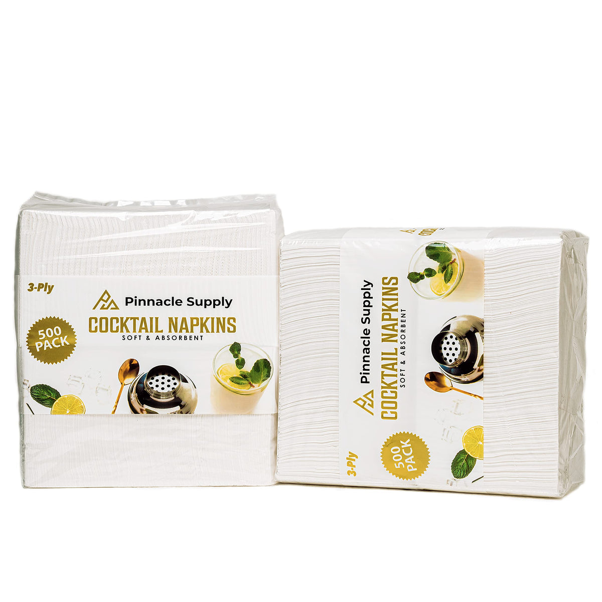 Pinnacle Supply cocktail napkins restaurant-use scene supports efficient service