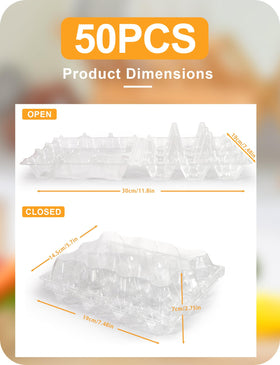 Pintuson egg carton with sturdy buckles protects eggs during transport.