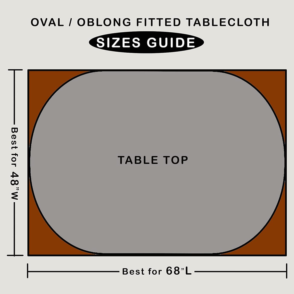 Pioggia tablecloth suitable for both indoor and outdoor use, versatile for events