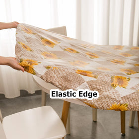 Pioggia waterproof and oil-proof table cover for easy wipe-clean protection