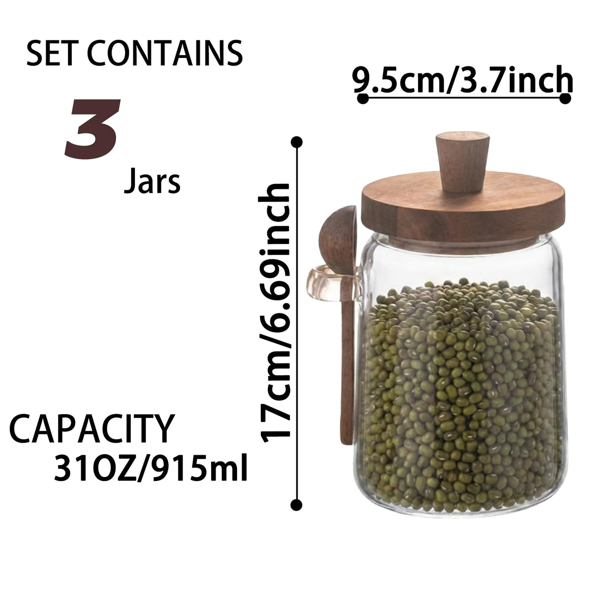 Piscepio bamboo lid with silicone seal ensures a fresh, tight fit
