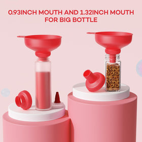 Pisol detachable rotating spout enables quick mouth size changes