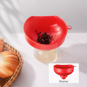 Pisol large-neck funnel helps filling jars and carafes without spills