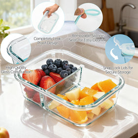 Piszvbej leakproof snack pack keeps sauces and snacks secure on the go.