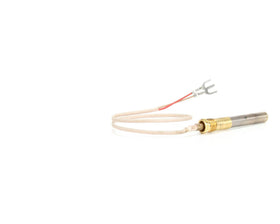 Pitco 60125501 thermopile packaging image demonstrates authentic replacement parts ready for installation