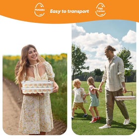 PIUGERU portable egg carrier keeps deviled eggs fresh on the go