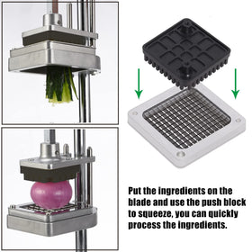 Piwerod cucumber dicer blade for crisp, uniform cuts.