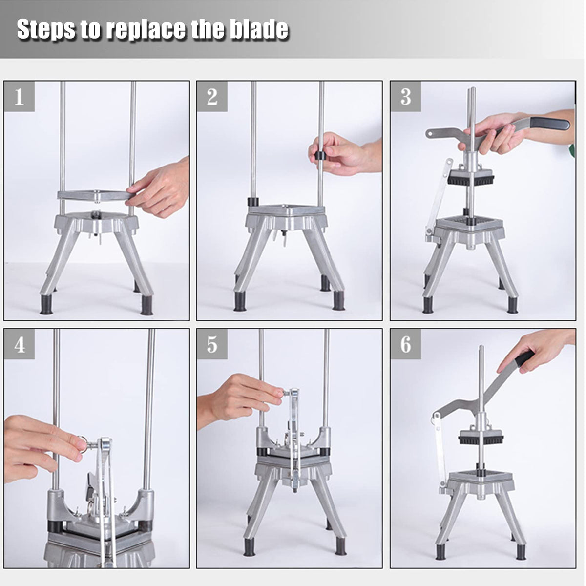 Piwerod tomato dicer blade enables neat slices and dices.