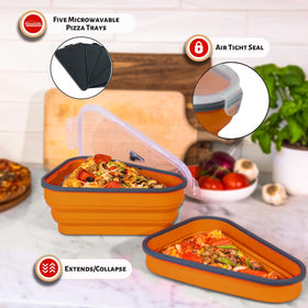 PIZZA PACK BPA-free silicone construction is safe and durable.