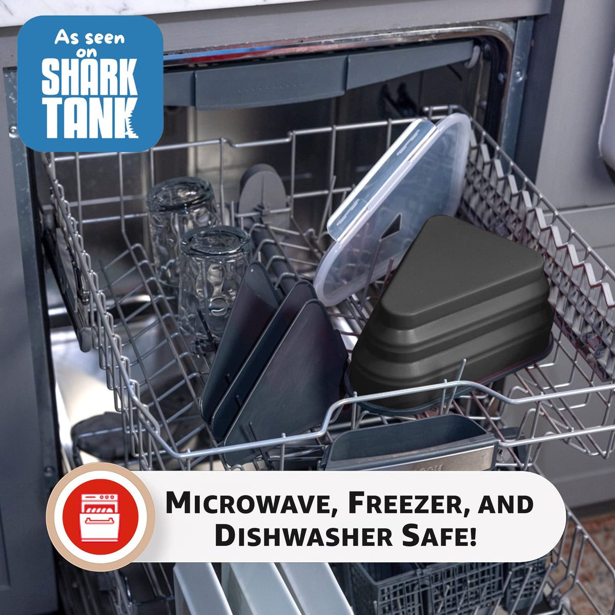 Pizza Pack dishwasher safe design simplifies cleanup