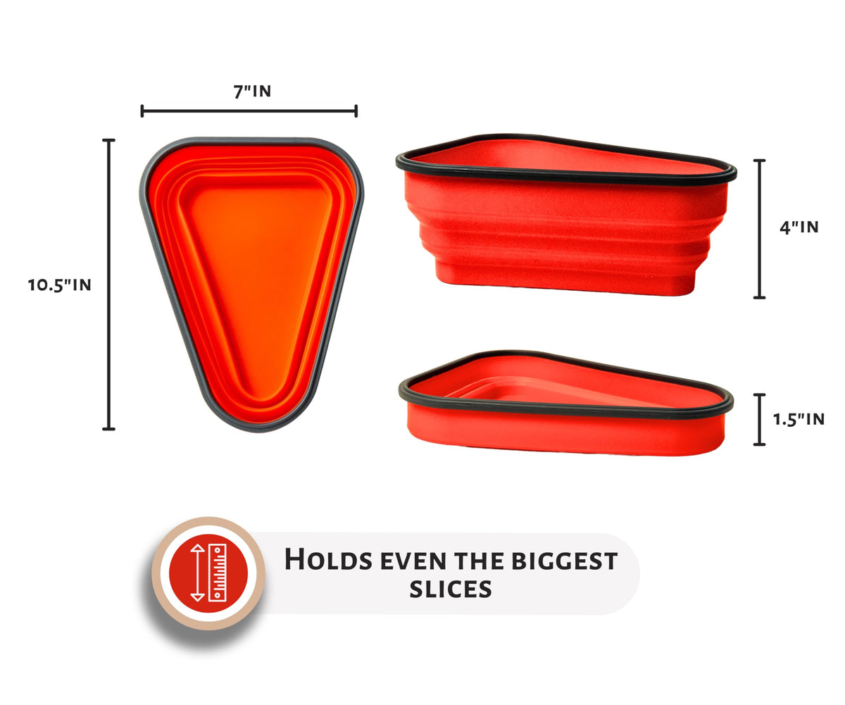 Pizza Pack is microwave and dishwasher safe for quick cleanup