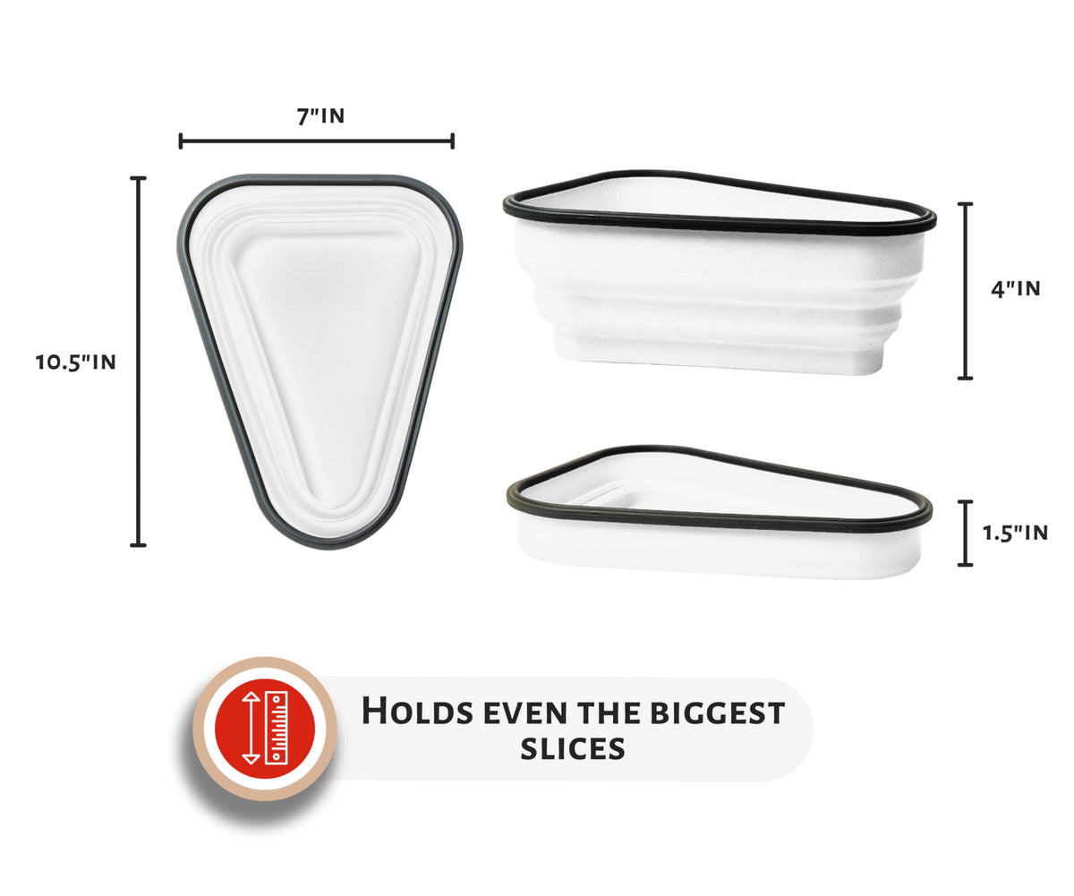 Pizza Pack is compatible with microwave, freezer, and dishwasher for convenience.