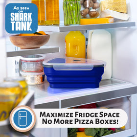PIZZA PACK vent option reduces condensation and soggy slices.