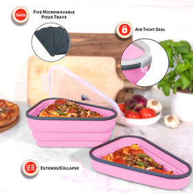 PIZZA PACK safe for microwave, freezer, and dishwasher use.