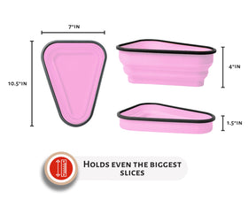 PIZZA PACK pink color offers stylish, easy-to-find storage.