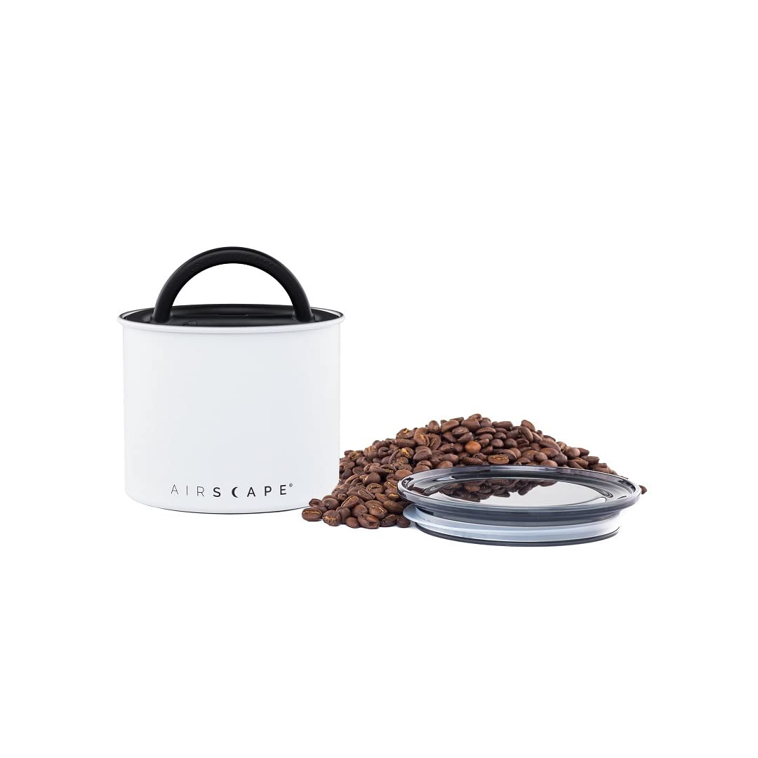 Planetary Design Airscape medium-size canister fits roughly 1 lb of whole beans.
