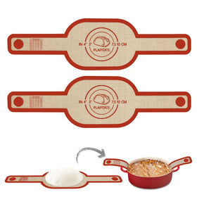 PLAPITATE bread sling with long handles for safe oven transfer.