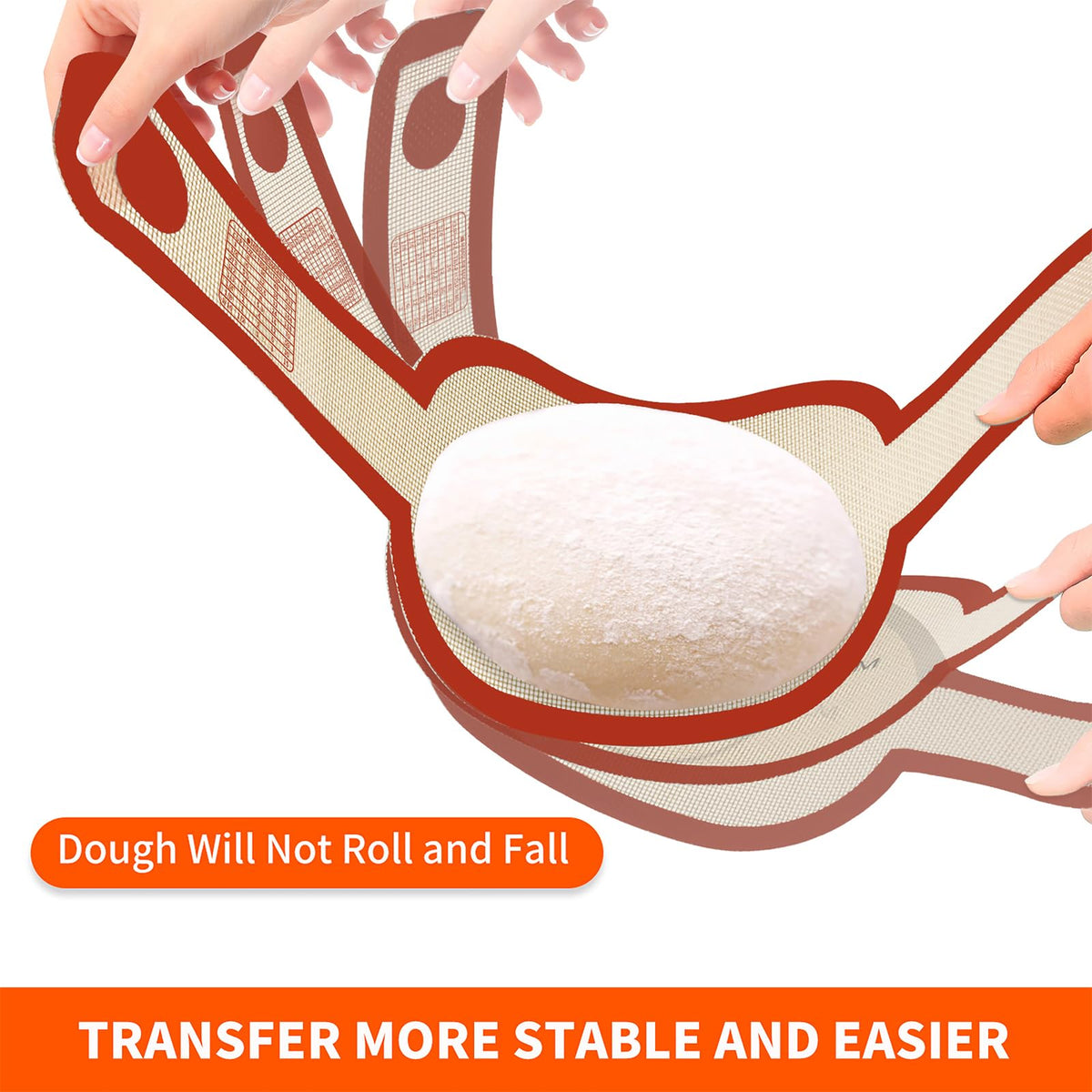 PLAPITATE heat-resistant liner endures high temperatures for even baking.
