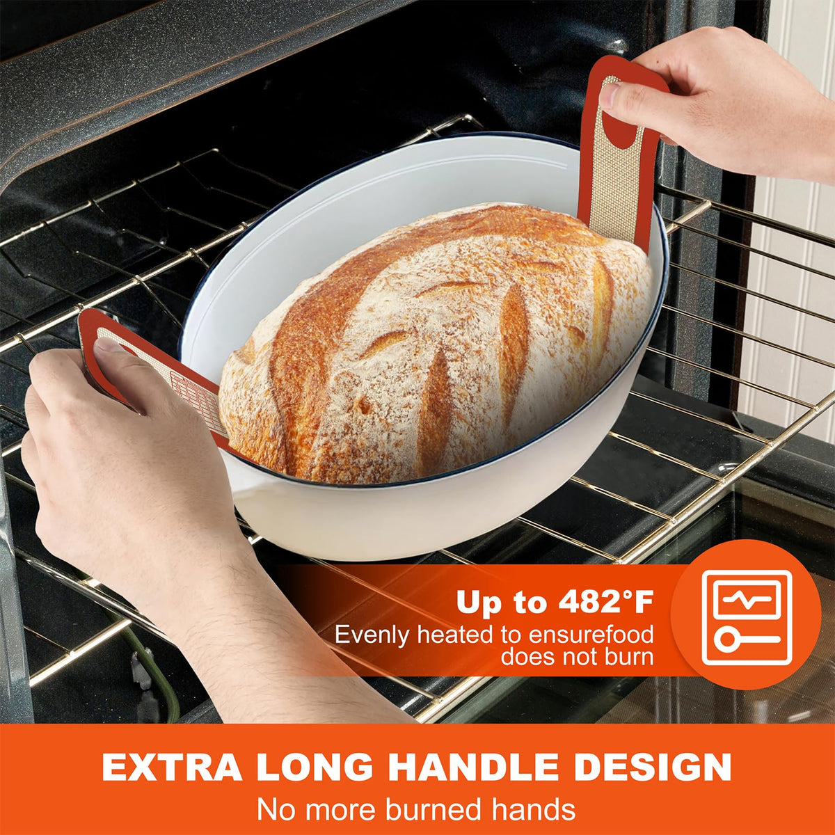 PLAPITATE silicone mat suitable for cookies, macarons, pizzas, and vegetables.