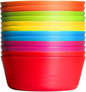 PLASKIDY 10 oz bowl, durable and lightweight for little hands