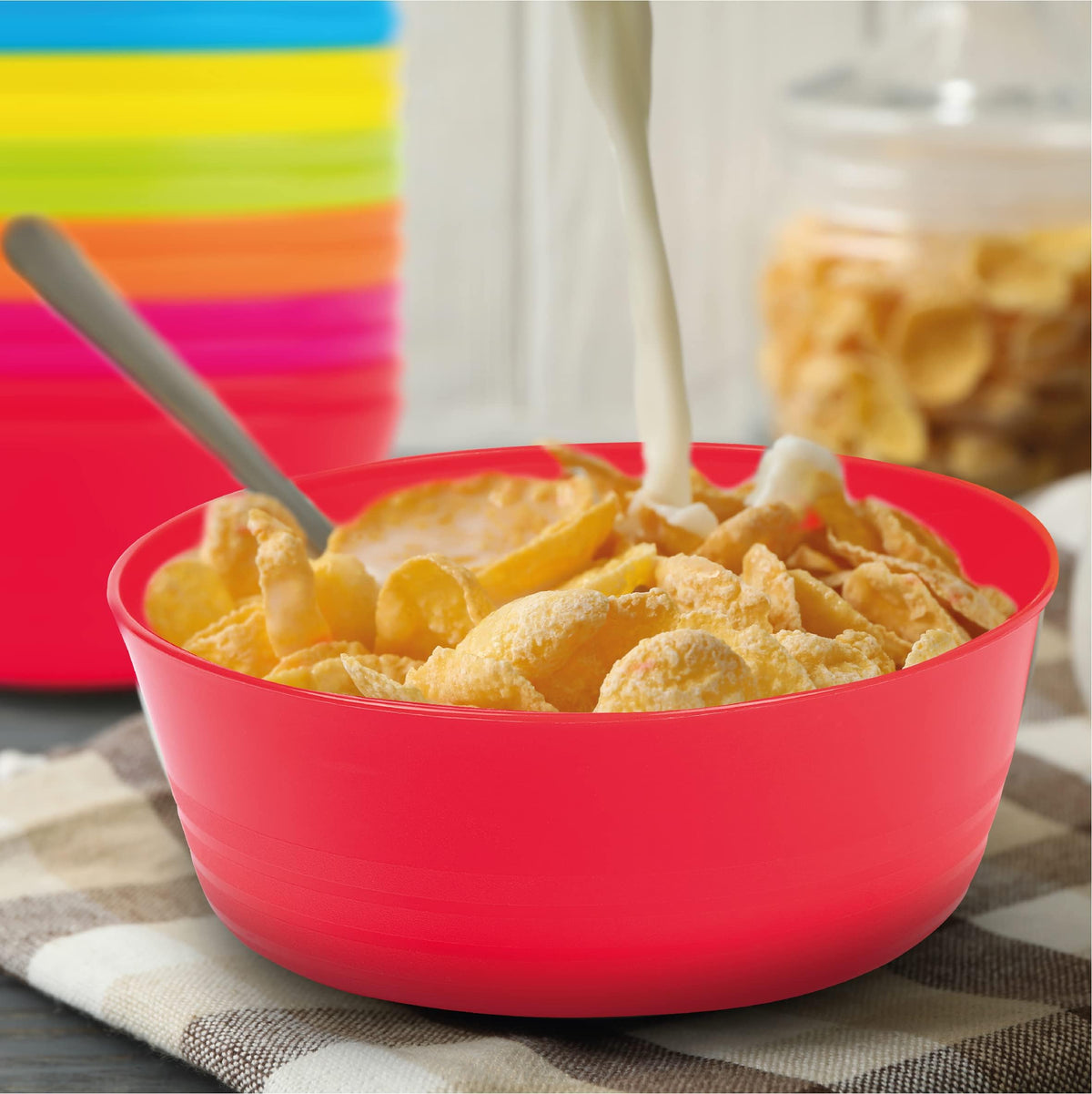 PLASKIDY bowls are dishwasher safe for easy cleaning