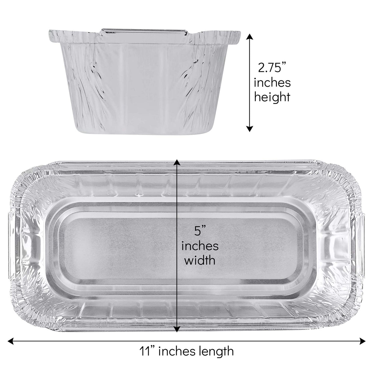 PlasticPro 3-pound-pack highlights eco-friendly pans for efficient catering and prep.