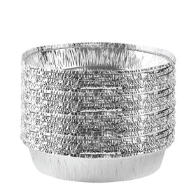 PLASTICPRO 9-inch round tin foil pan pack for easy baking and cleanup.