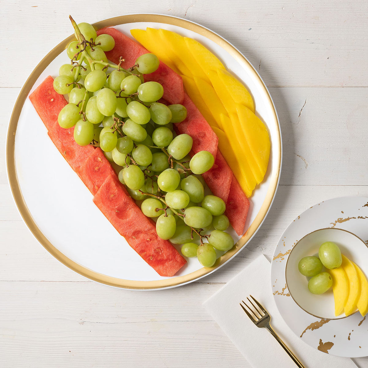 Plasticpro BPA-free durable plastic tray ready for easy cleanup