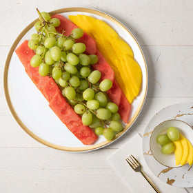 Plasticpro BPA-free durable plastic tray ready for easy cleanup