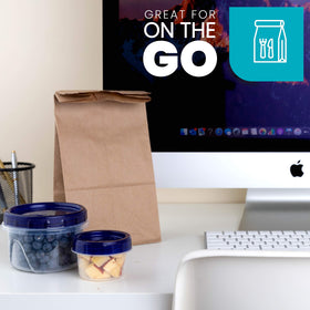 PlasticPro microwave-safe design enables quick reheating of meals