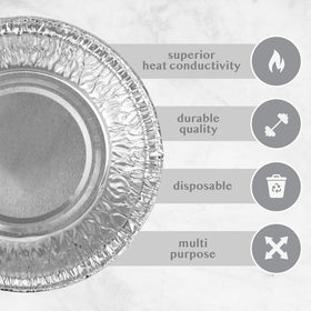 PLASTICPRO flat-bottom design assists even reheating and stable serving.