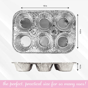 Plasticpro muffin pan pack-10, disposable option for parties and big batches.