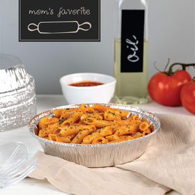 PLASTICPRO pack of 20 disposable pans for quick cleanup after events.