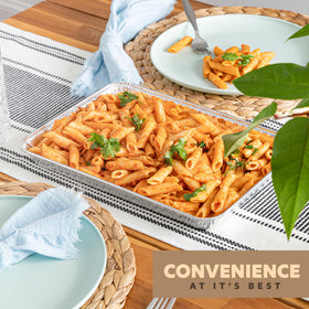 PLASTICPRO disposable cookie sheets simplify hosting with mess-free, one-time-use convenience.
