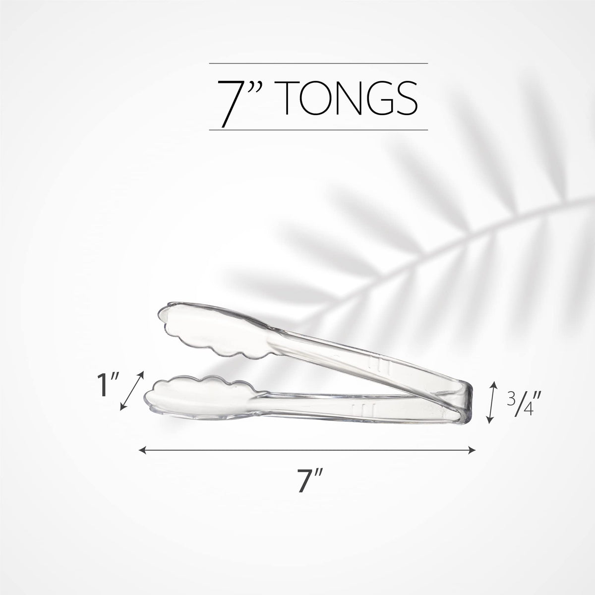 Plasticpro wedding buffet tongs for elegant, easy self-serve.
