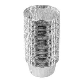 PlasticsPro 3-5 inch round ramekins for precise baking and single-portion servings.