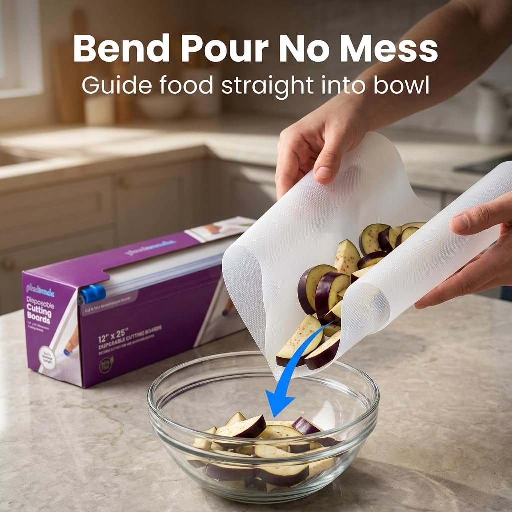 Plastimade commercial use boards simplify prep in cafes and restaurants.