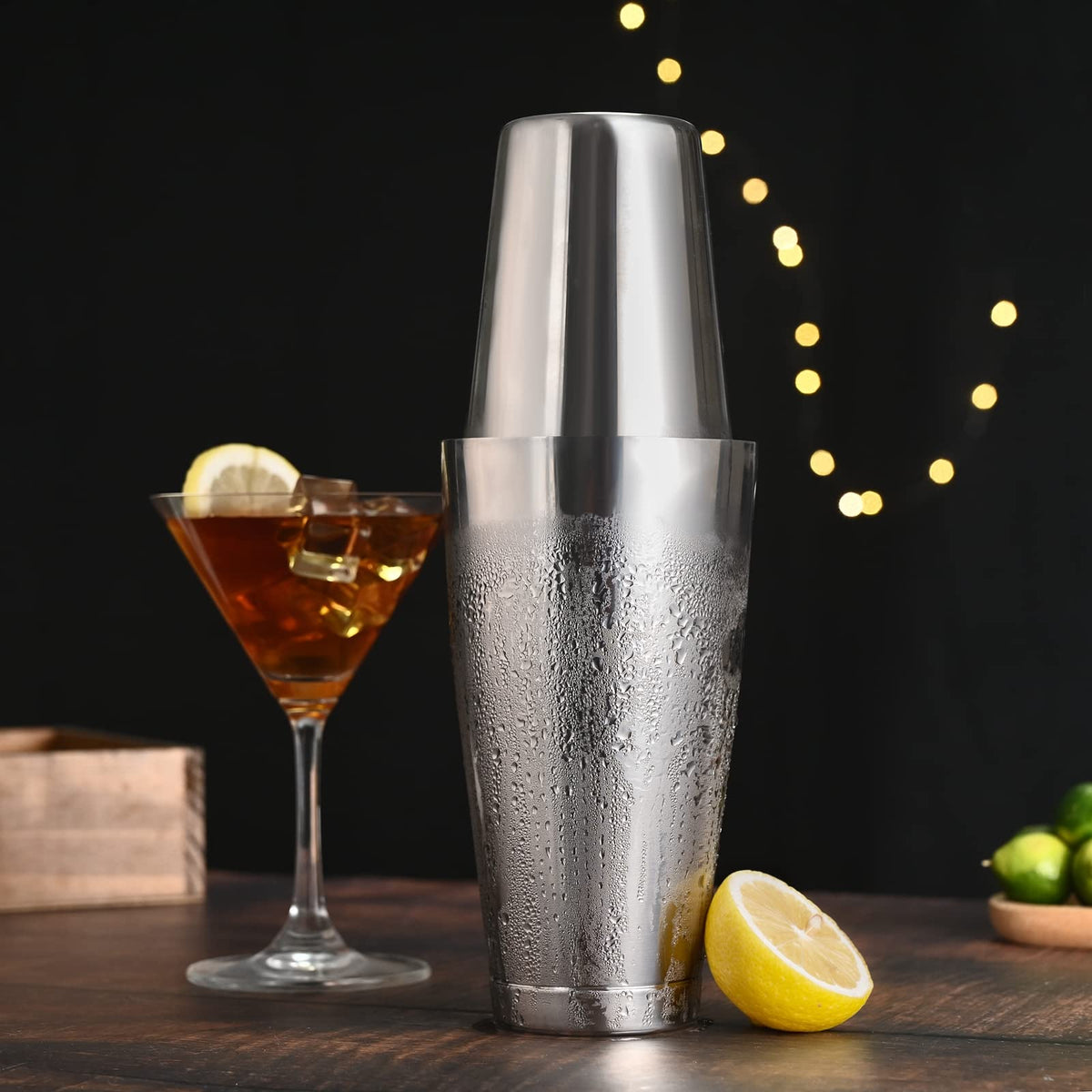Plat Star 304 stainless finish shines with rust resistance for daily bar use.