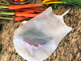 Dishwasher-safe Platinum Pure bags – simple cleanup after meals
