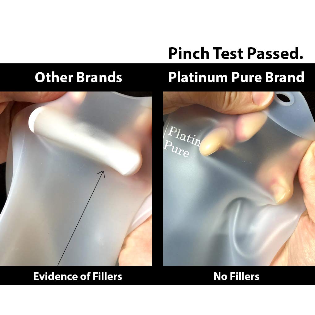 Platinum Pure LFGB silicone – odorless, no fillers for clean flavor