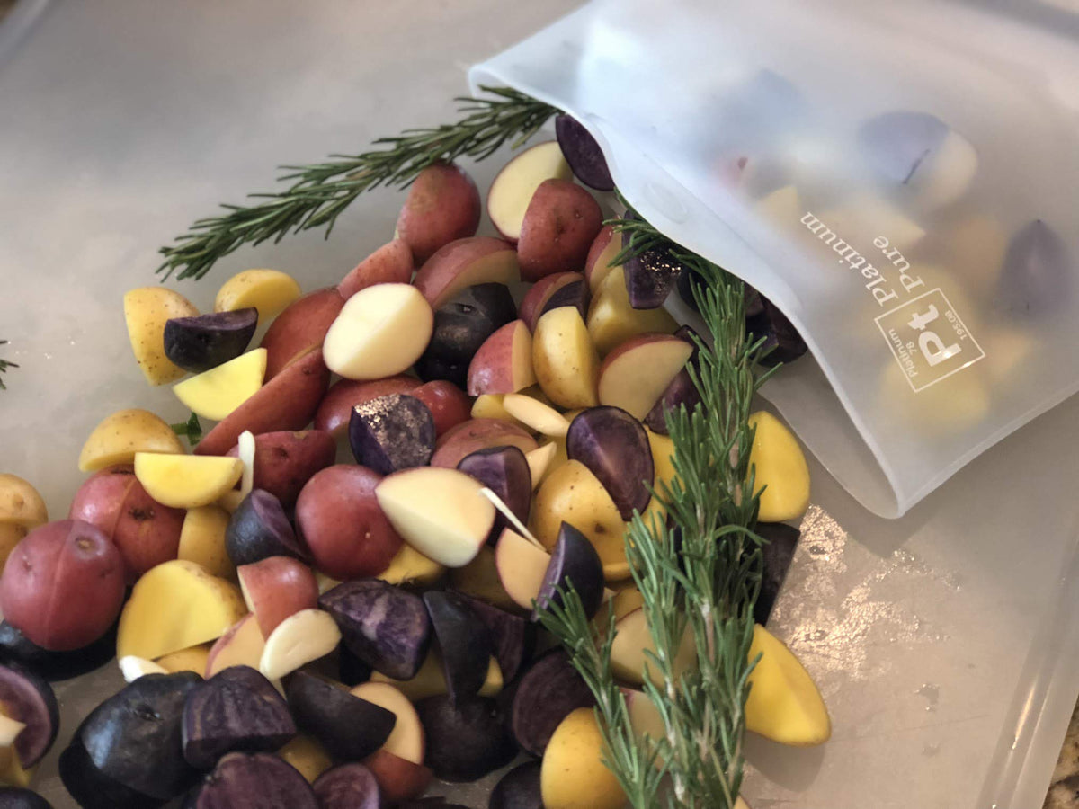 Flexible, durable reusable bags – designed for hundreds of cooks