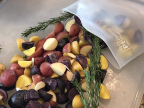 Flexible, durable reusable bags – designed for hundreds of cooks