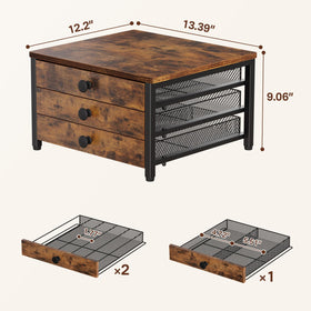 Plaviya coffee station organizer adds sleek, modern appeal to your kitchen.
