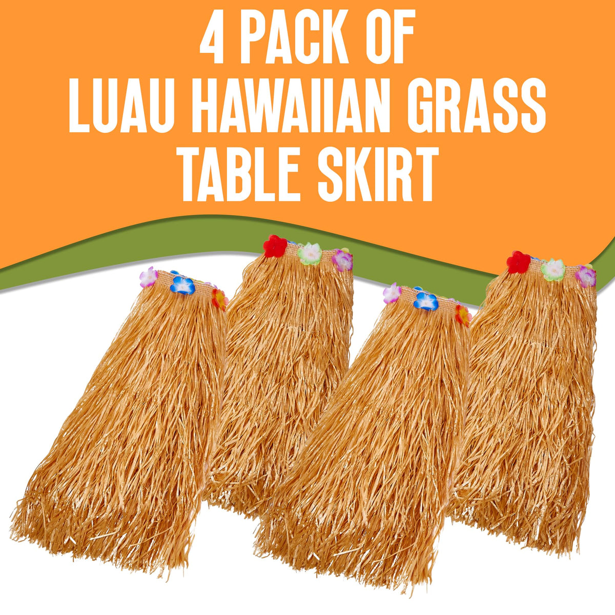 Playbees island-inspired decor ideal for luaus and summer parties.