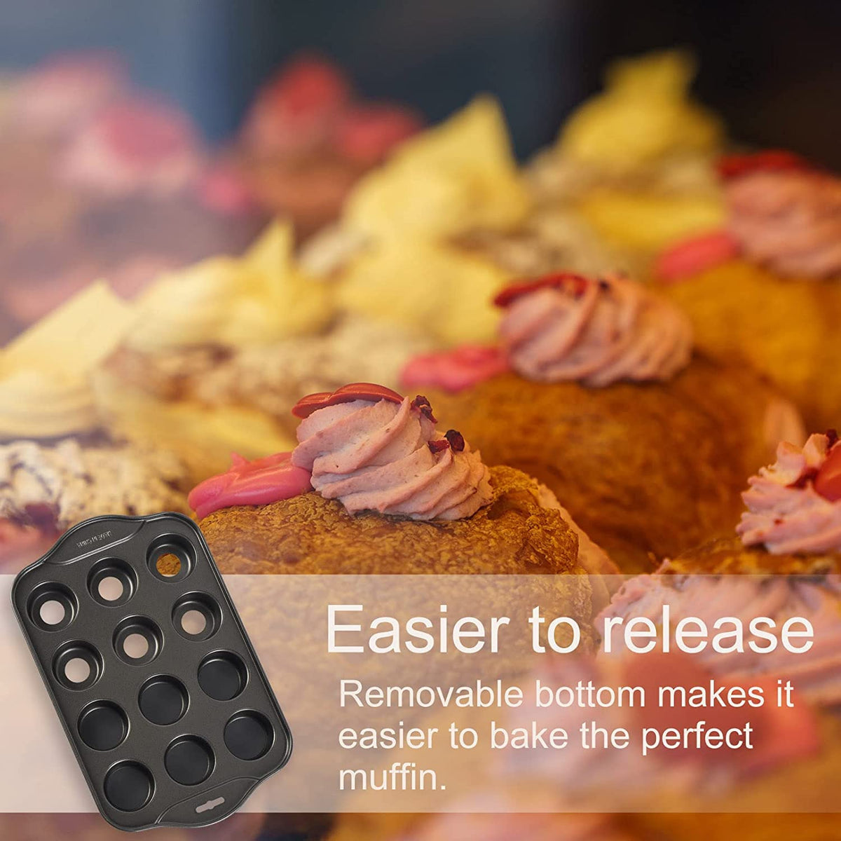 PLAZOTTA mini dessert pan ideal for weddings and parties