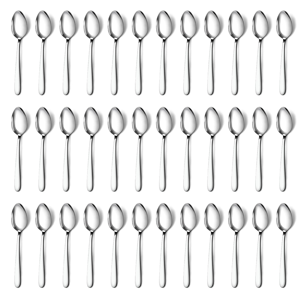 Pleafind 36pcs-teaspoons-set for everyday meals and entertaining.