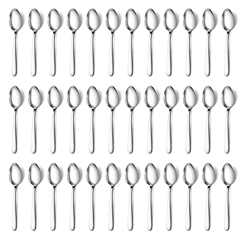 Pleafind 36pcs-teaspoons-set for everyday meals and entertaining.