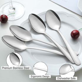 Pleafind dishwasher-safe spoons ensure quick cleanup after meals